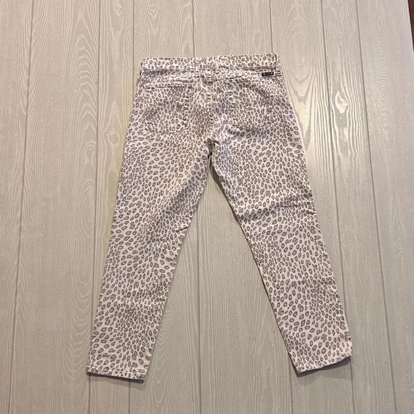 Lucky Brand Charlie Cheetah Print Capri - Picture 3 of 3